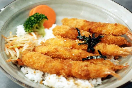 Tempura Prawn Rice (5Pcs)