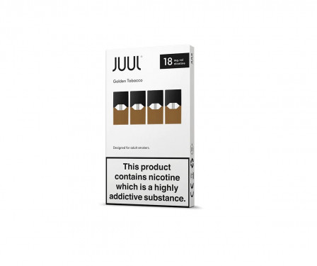 Juul Golden Tobacco 18Mg 4 Pack