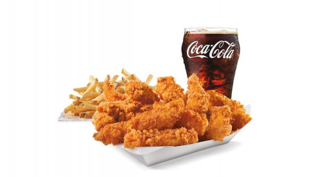 10 Piece Hand-Breaded Chicken Tenders Box Combo