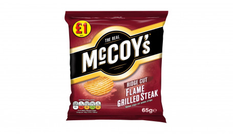 Mccoys Flame Grilled Steak Flavour Crisps 65G