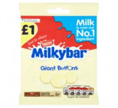 Nestle Milkybar Giant Buttons 85G