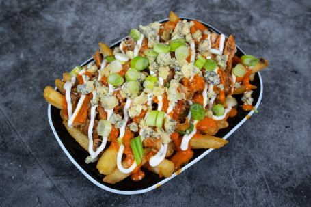 Buffalo Chicken Loaded Fries (Gf)