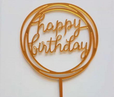 Acrylic Birthday Plaque (1Pc)