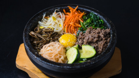 Beef Stoneware Bibimbab