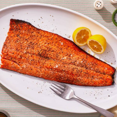 Eenvoudig Gegrilde Zalm