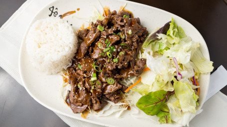 #59. Teriyaki Beef Plate