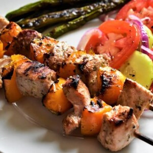 Varkens Souvlaki