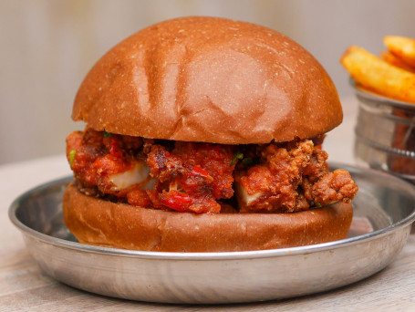 Chilli Chicken Burger (Df)