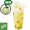 Frisdrank Met Meloenyoghurtsmaak En Fruitcocktail Mì Guā Rǔ Suān Wèi Tè Yǐn