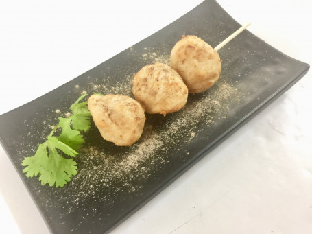 Deep Fried Cuttlefish Balls (3 Pieces)