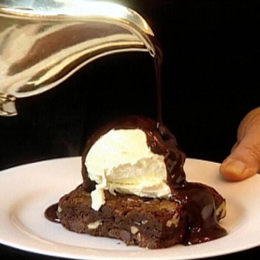 Chocolade Brownie Sundae