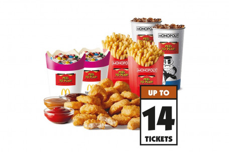 Monopoly 20 Stuks Chicken Mcnugget Gedeelde Bundel