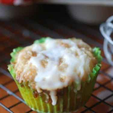 Kaneel Streusel Muffin Met Witte Chocolade Chips