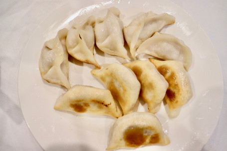 Pan Fried Pork Dumplings (10)