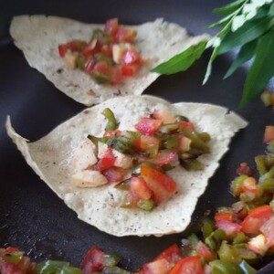 Kaas Masala Papad