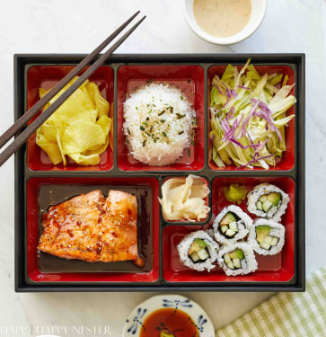 Zalm Teriyaki Bento Box