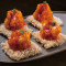 Gān Shāo Xiā Qiú Guō Bā Dry-Braised Prawns Served With Crispy Rice Crackers (6Pcs)