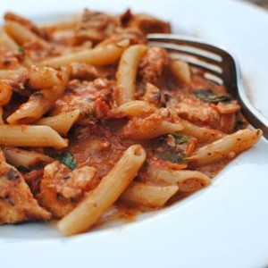 Penne Met Gegrilde Kip