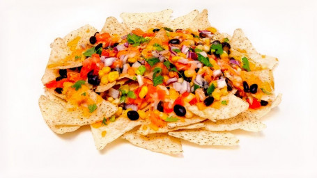 Saucy Chipotle Tofu Nacho's