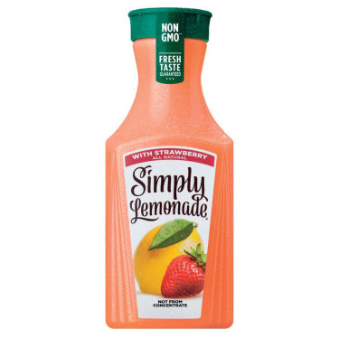 Simpele Aardbeienlimonade