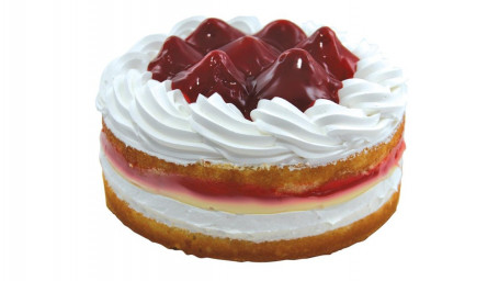 Aardbei Boston Crème Pie, 20 Cm