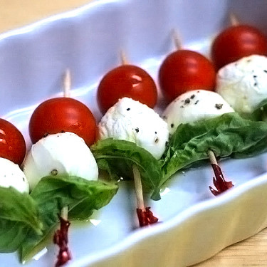 Caprese Spiesjes