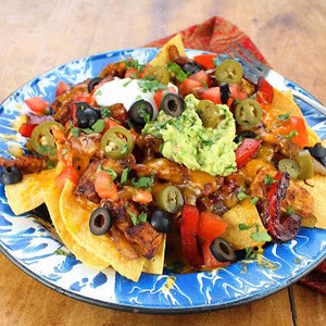 Chicken Fajita Nachos