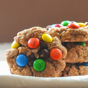 Glutenvrije Monsterkoekjes Met Noten