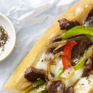 Philly Cheesesteak Held