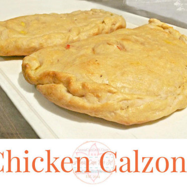 Kip Knoflook Calzone