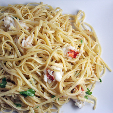 Lobster Scampi Linguine