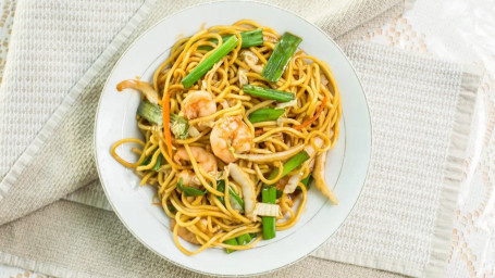 40. Shrimp Lo Mein Xiā Lāo Miàn