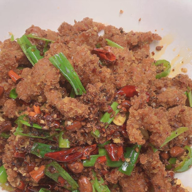 Spicy Crispy Crust Beef Fēng Shā Niú Ròu