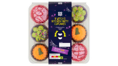 Co-Op 9 Witch's Kitchen Party Cupcakes