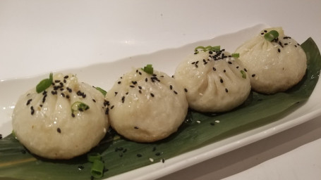 Pan-Fried Pork Buns (4)