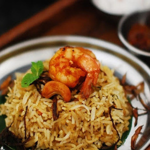 Garnalen Biriyani