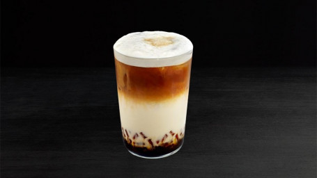 Brown Sugar Cold Brew Oat Latte Met Gelei