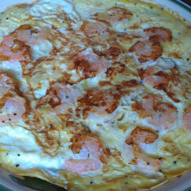 Garnalenomelet