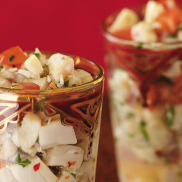 Sint-Jacobsschelpen Ceviche