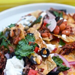 Vlees Nachos