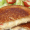 Gegrilde Sandwich Met Kalkoenbacon En Cheddar