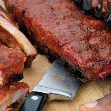 Gerookte Babyback Ribs