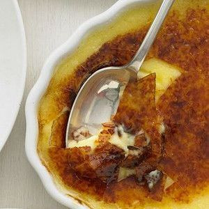 Zelfgemaakte Crème Brûlée