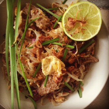 Pad Thai Rundvlees