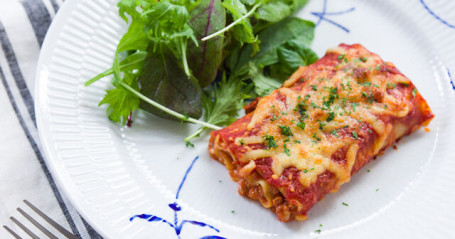 Gevulde Lasagne Rolletjes Uit De Oven