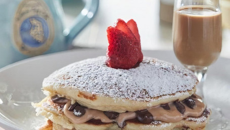 Godiva Chocolate Chip Pancakes