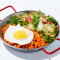 Kimchi Fried Rice With Salad