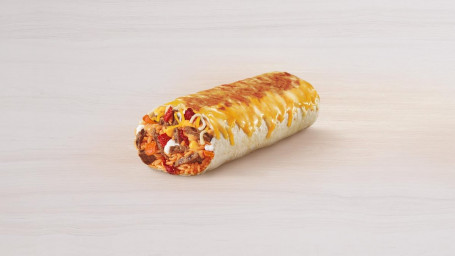 Dubbele Steak Gegrilde Kaas Burrito