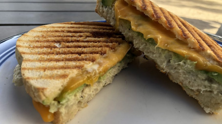 Tuna Avocado Cheddar Melt