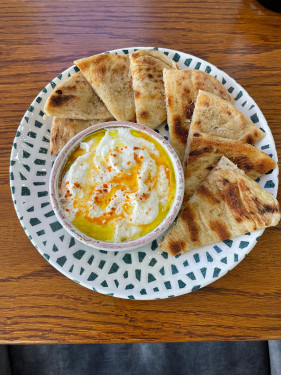 Feta Sauce And Pita Bread